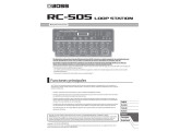 Mode d'emploi RC-505
