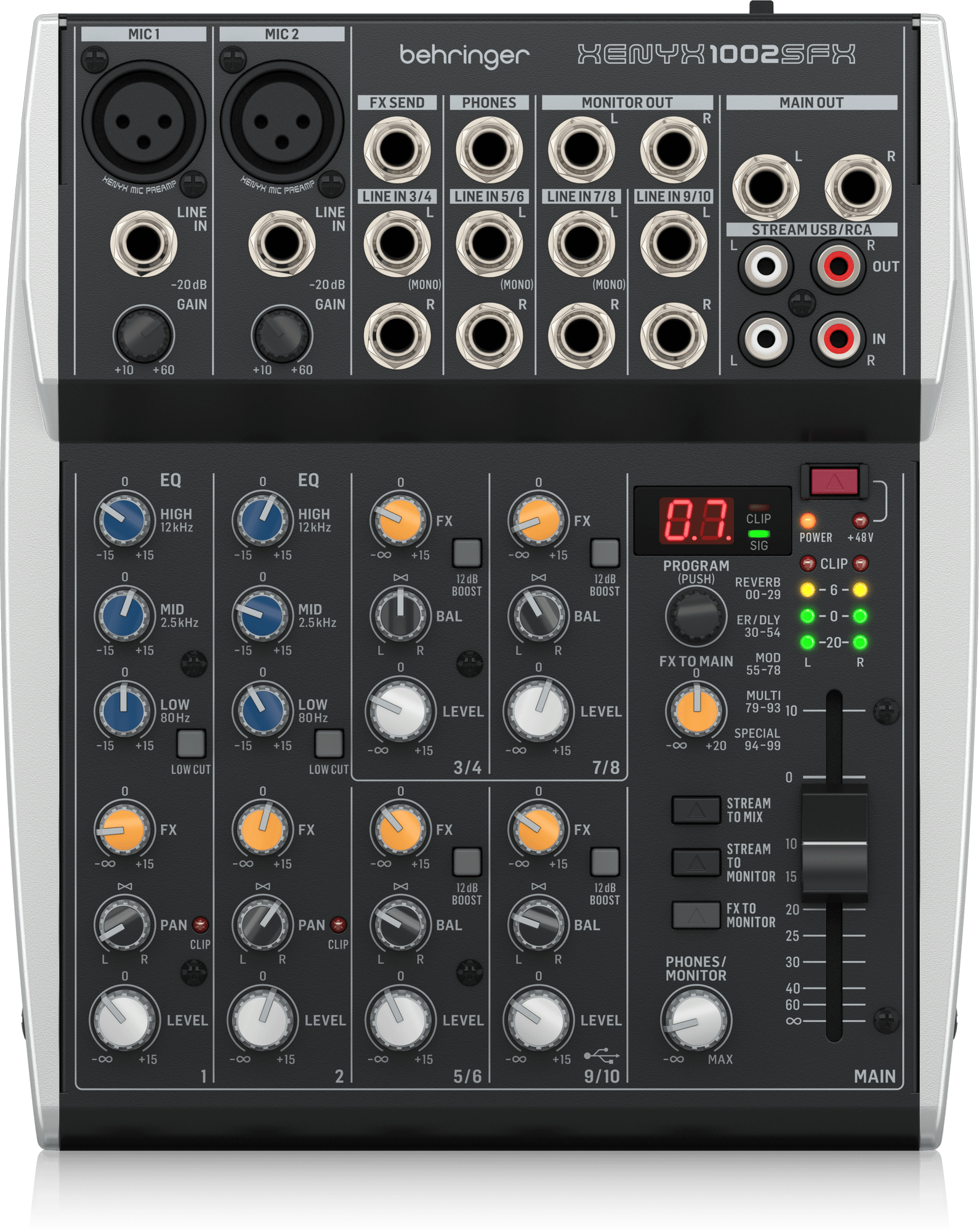 Behringer Xenyx 1002SFX : Xenyx 1002SFX