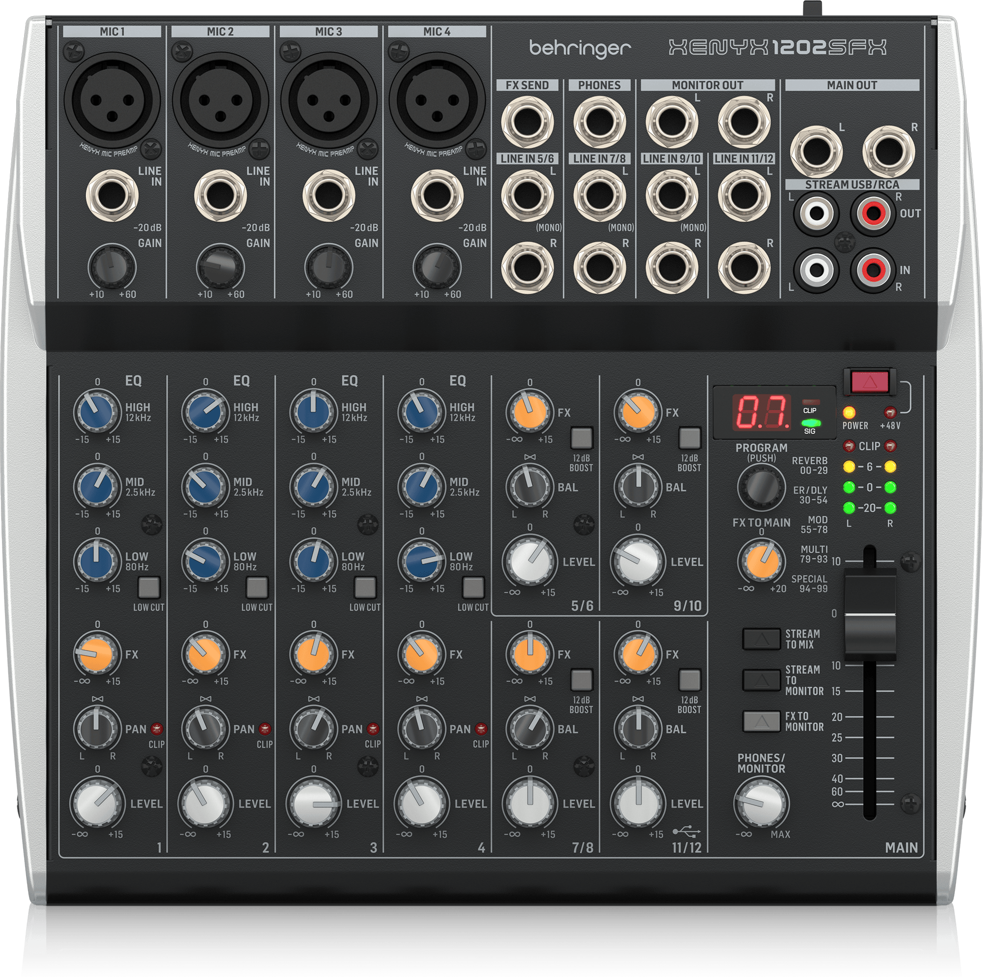 Behringer Xenyx 1202SFX : Xenyx 1202SFX