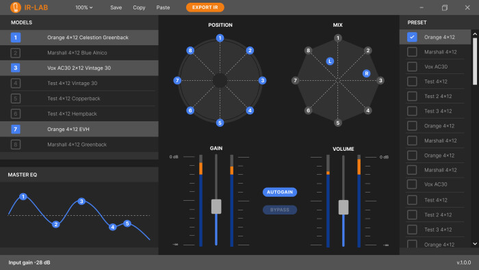 IR-Lab GUI IR-Lab GUI