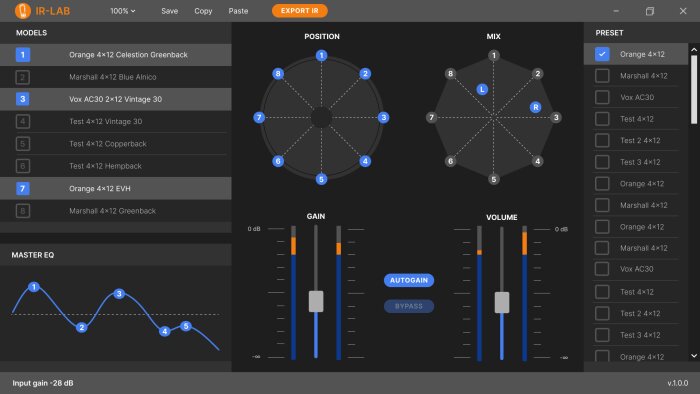 IR-Lab GUI IR-Lab GUI