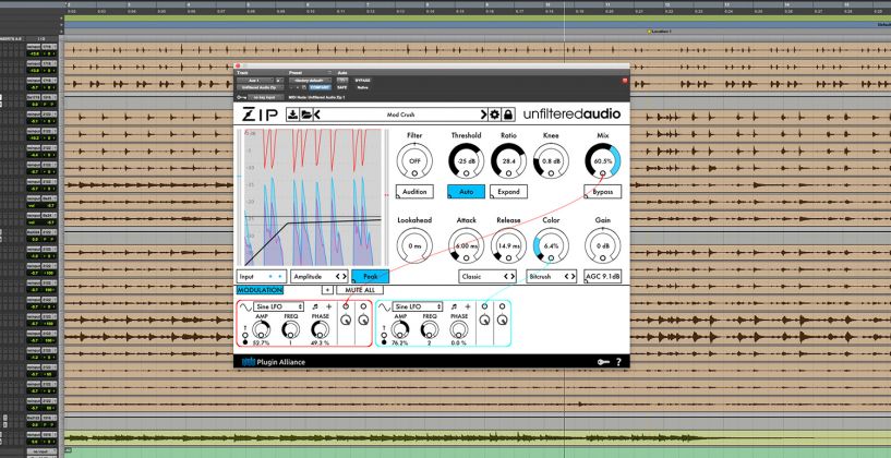 Vends Unfiltered Audio Zip de la marque Brainworx (Plugin Alliance) - Unfiltered Audio
