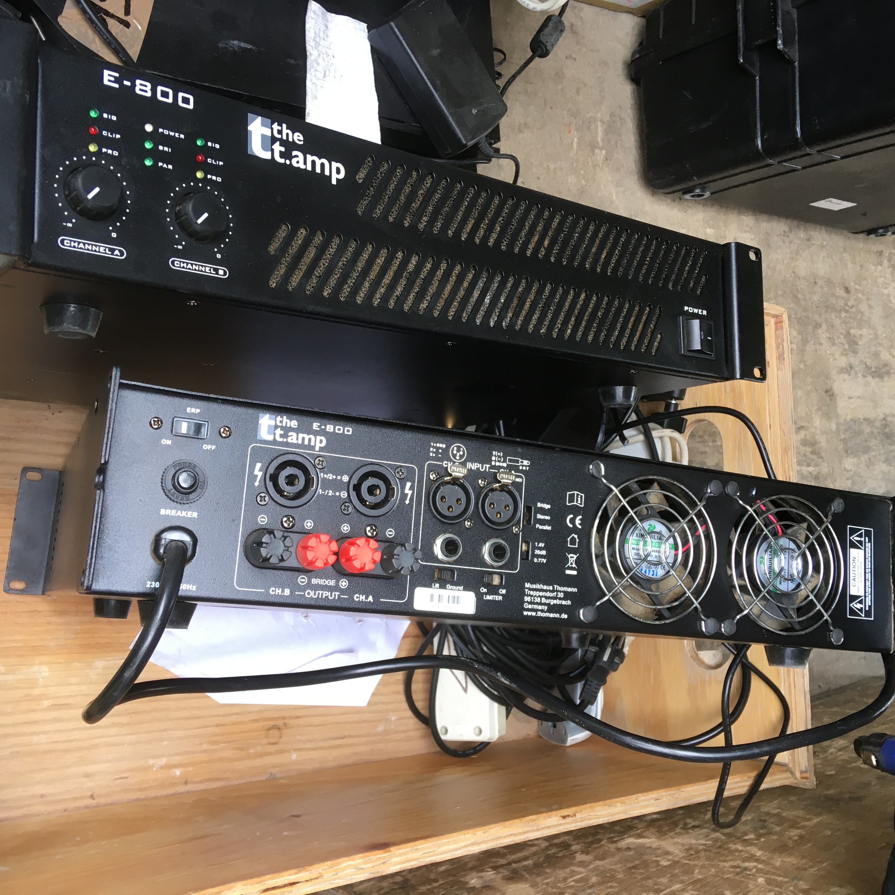 Vend ampli E 800 T AMP