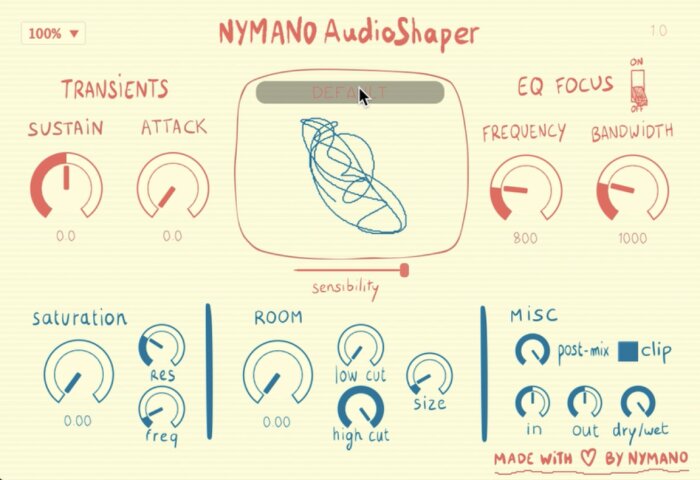 AudioShaper GUI AudioShaper GUI