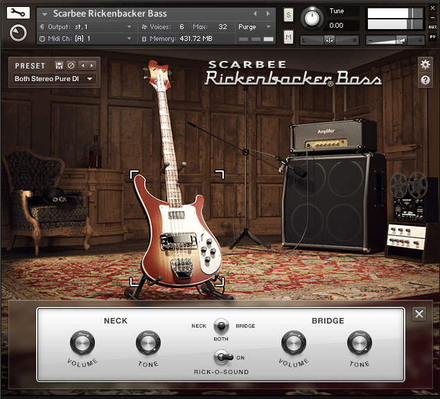 Native Instruments Scarbee Rickenbacker Bass