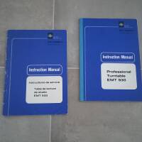 VENDS NOTICES TECHNIQUES COMPLETES POUR TD EMT 930