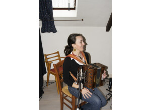 Amandine Dulieux au diato.
