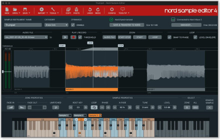 Nord Stage 4 2tof 20 Sample Editor 4