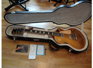 Gibson Les Paul Deluxe Antique Gold Top Ltd ed (5088)