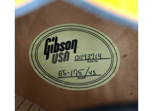 Gibson ES-175 Nickel Hardware (926)