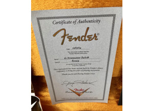 Fender Custom Shop Masterbuilt Stratocaster (by Yuriy Shishkov) (32289)