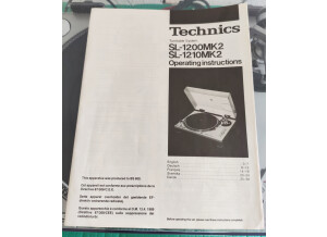 Platine Technics SL-1200 MK2 (5)