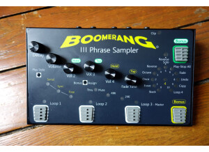 Boomerang III Phrase Sampler