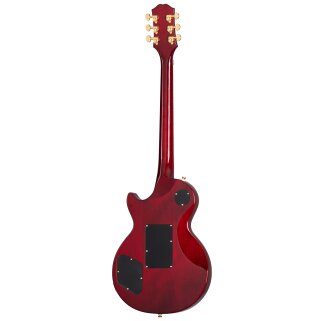 Alex Lifeson Les Paul Custom Axcess Ruby BACK Alex Lifeson Les Paul Custom Axcess Ruby BACK