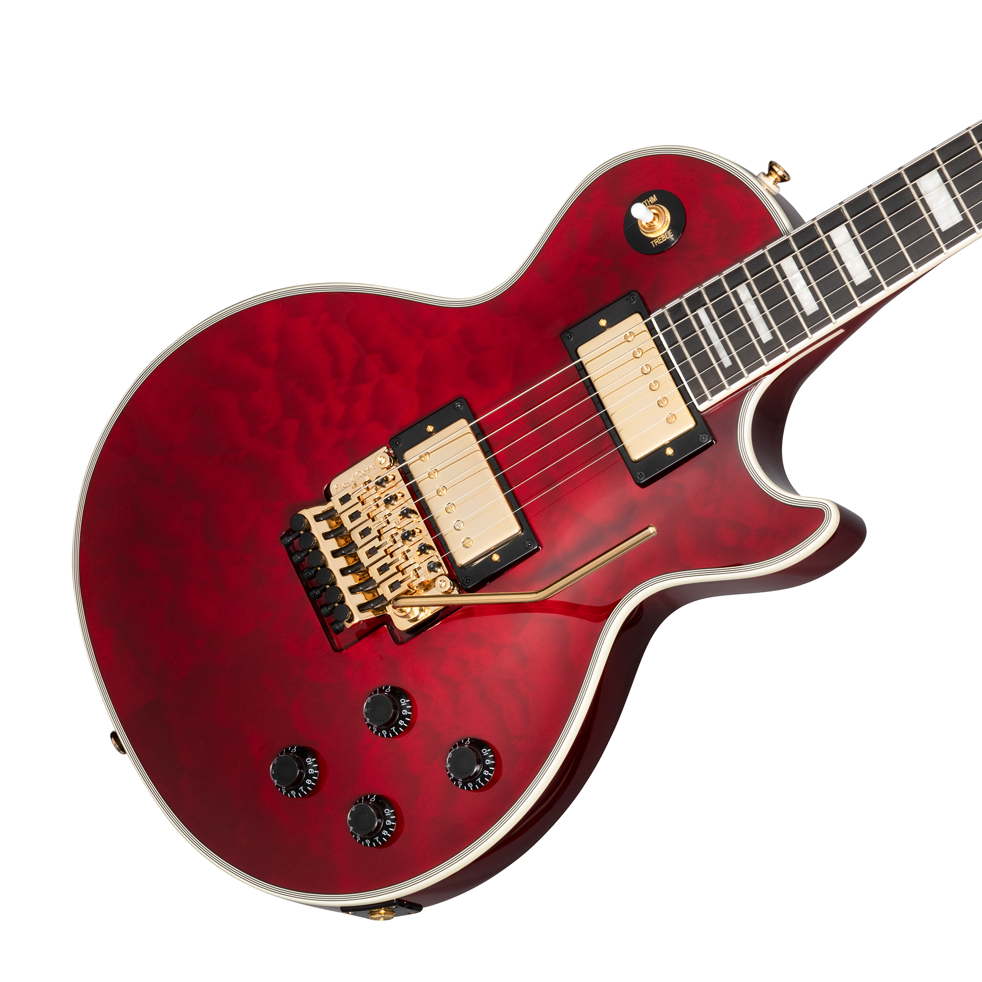 Alex Lifeson Les Paul Custom Axcess Ruby BODY