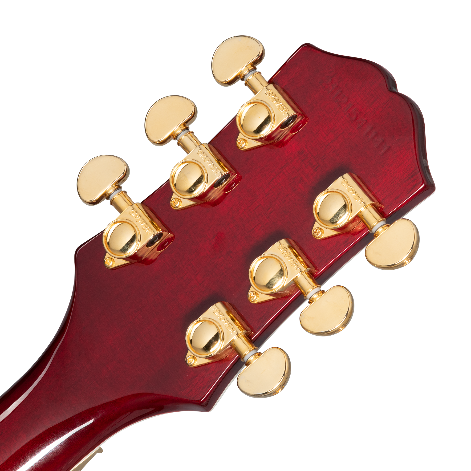 Alex Lifeson Les Paul Custom Axcess Ruby HEADSTOCK