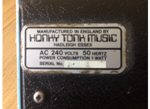 Honky Tonk Music Klone Dual Percussion Synth (89480)