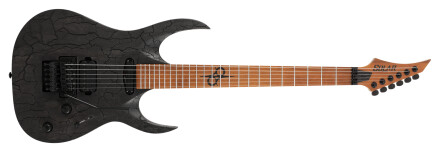 Solar Guitars AB1.6FR BLACK BLITZ : AB1.6FR BLACK BLITZ