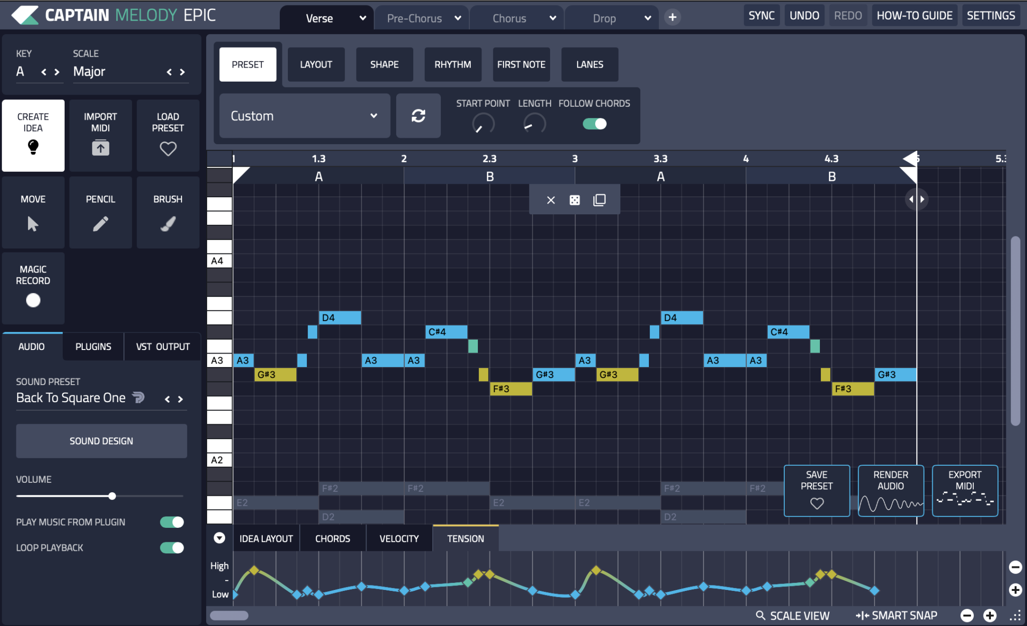 Mixed In Key Captain Melody Epic : Captain Melody Epic GUI