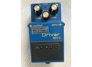 Boss BD-2 Blues Driver - Modded by Analogman