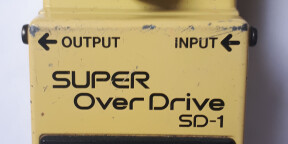 Vends BOSS SD-1 MIJ 1985 (chip JRC4558D)