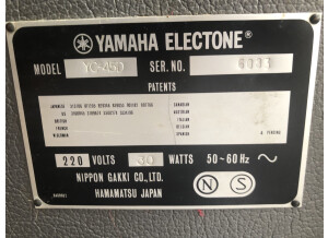 Yamaha YC-45D