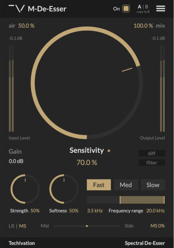 M-De-Esser GUI M-De-Esser GUI