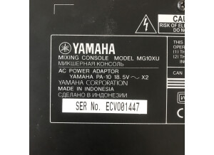 Yamaha MG10XU