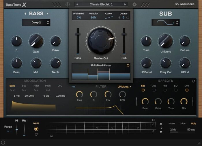 BassTone X GUI BassTone X GUI