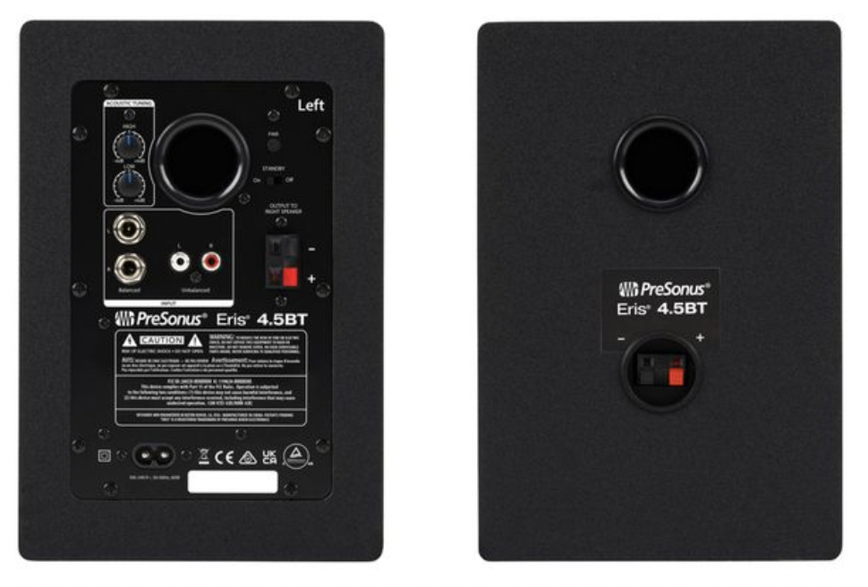 PreSonus Eris 4.5BT 2nd Gen : Eris 4.5BT 2nd Gen Rear