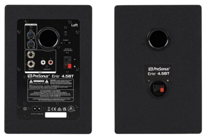 PreSonus Eris 4.5BT 2nd Gen : Eris 4.5BT 2nd Gen Rear PreSonus Eris 4.5BT 2nd Gen : Eris 4.5BT 2nd Gen Rear