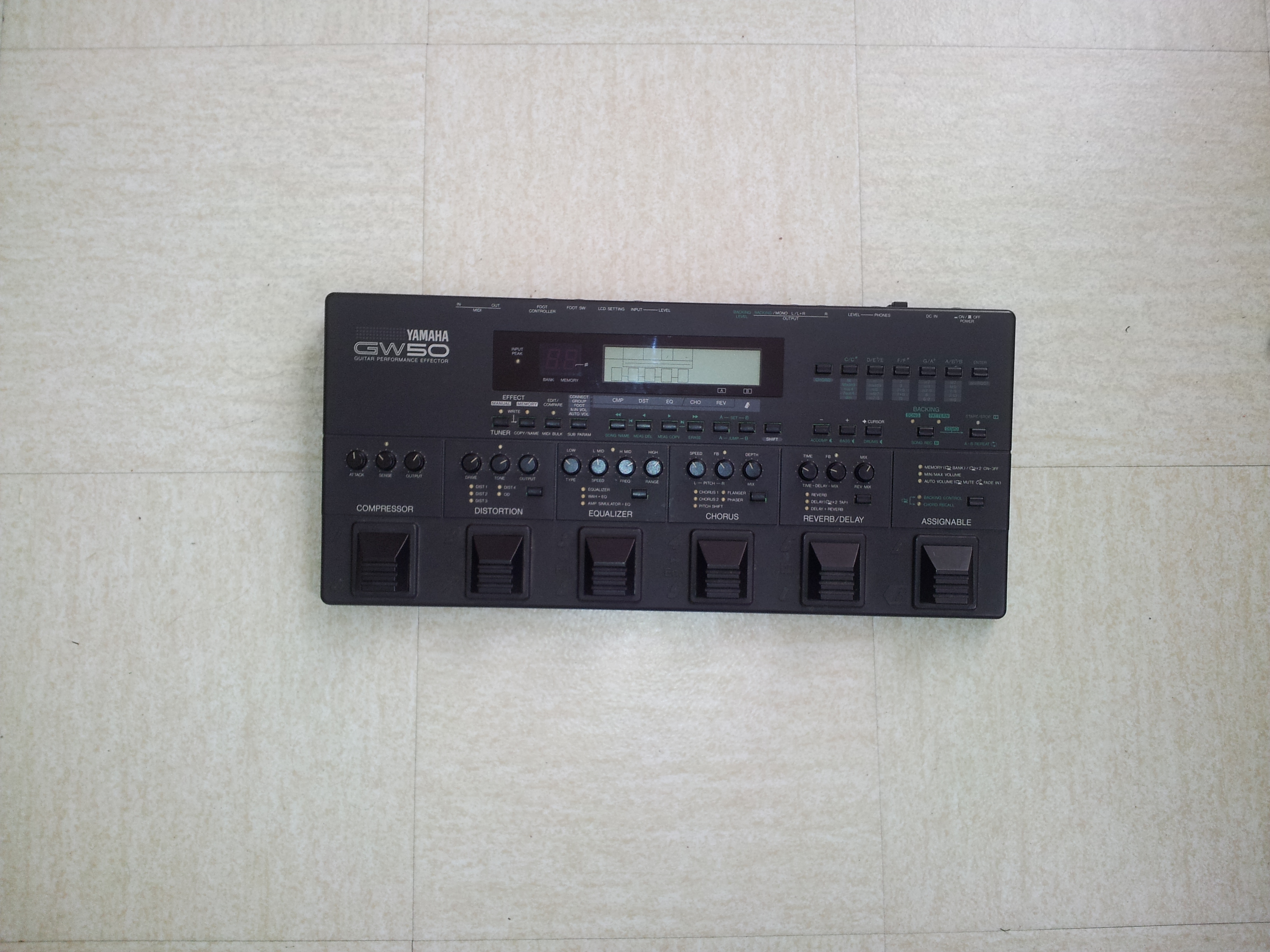YAMAHA ヤマハ GW50 GUITAR PERFORMANCE EFFEC Yamaha GW50 Guitar Performance Effector | Reverb
