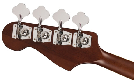 Fender Kingman Bass (2023) : Kingman Bass Headstock Back