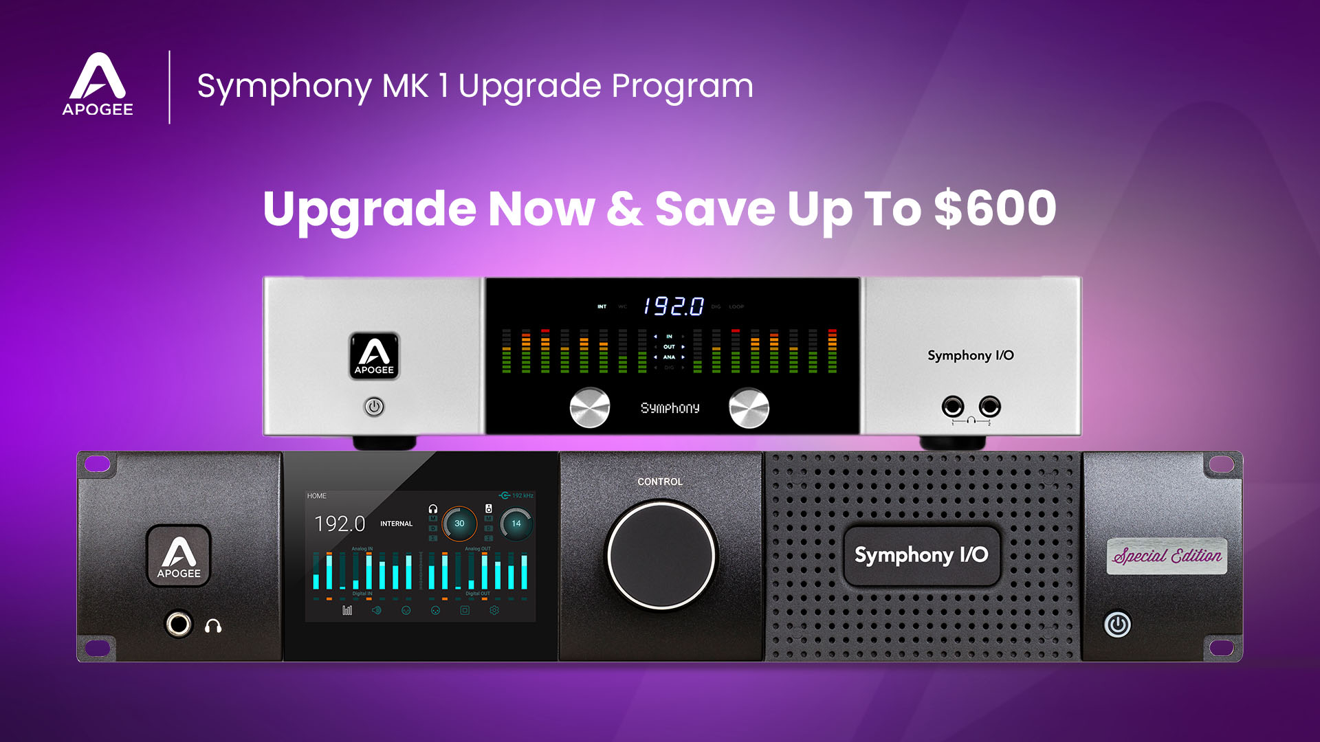 Apogee Symphony I/O : Apogee Trade In Program 2023