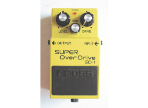 Boss SD-1 SUPER OverDrive - Tubescreamer on steroids mod (34007)