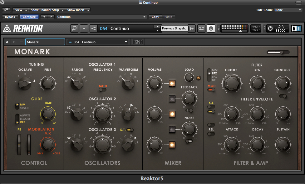 Native instruments Monark