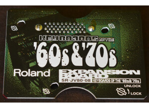 Roland SR-JV80-08 60s & 70s Keyboards