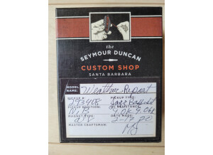 Seymour Duncan Custom Shop Weather Report Jazz Bass Set (97661)