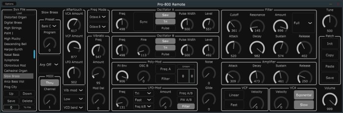 Behringer Pro-800 : pro-800 remote-1.2 Behringer Pro-800 : pro-800 remote-1.2