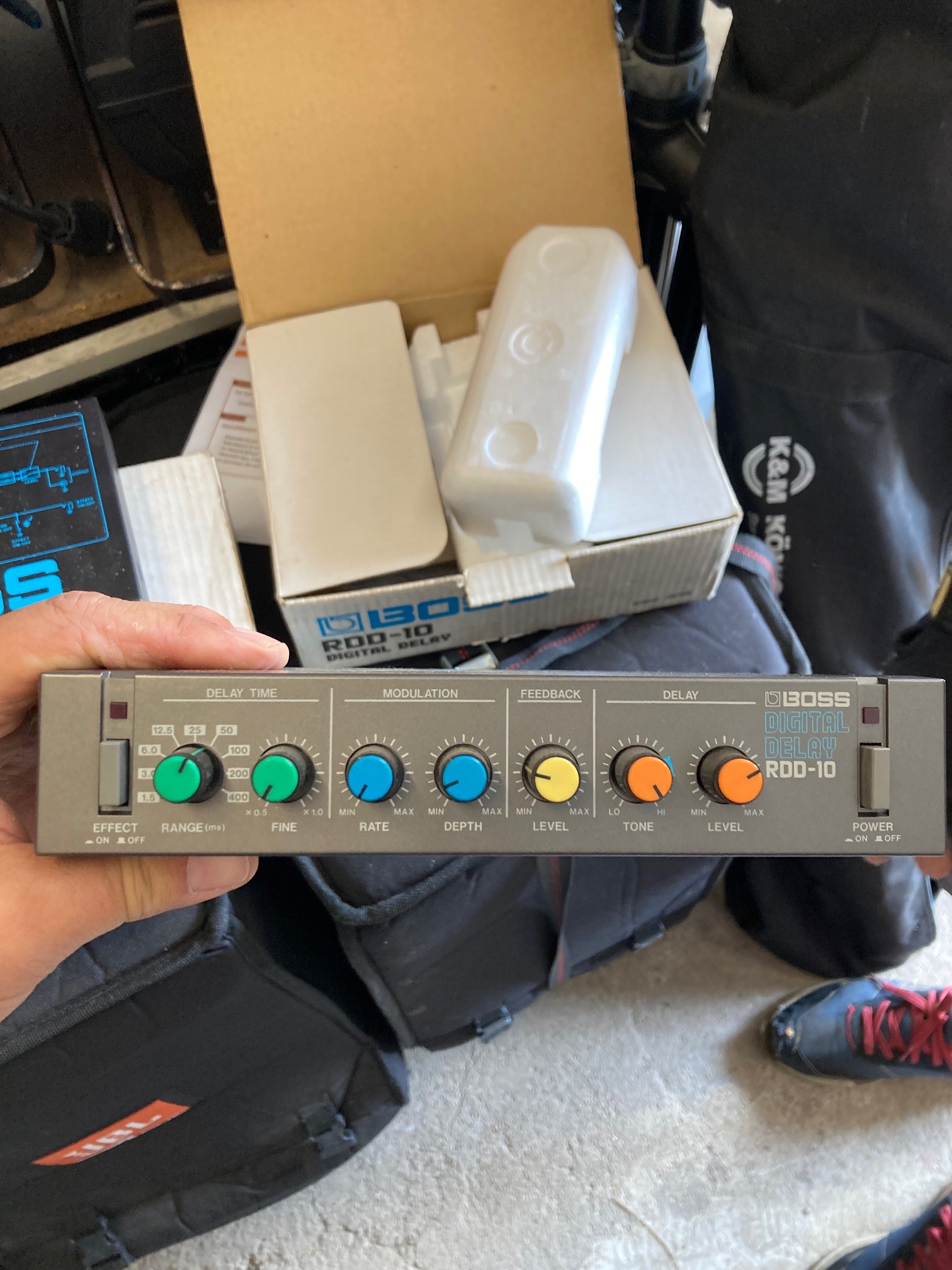 Boss RPQ-10 PREAMP/PARAMETRIC EQ プリンアンプ Boss RPQ-10 Micro Rack Preamp/ Parametric Equalizer EQ