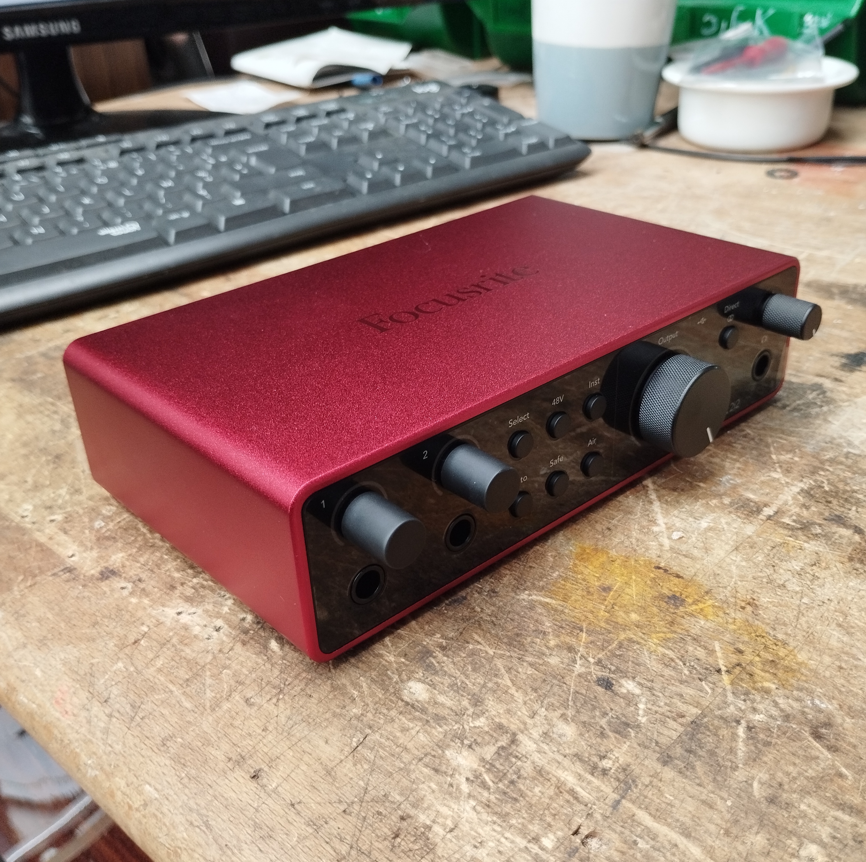 Focusrite Scarlett 2i2 G4 : Scarlett 2i2 Gen 4 General