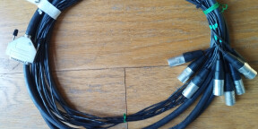 Câble épanouie pour connexion numérique AES/EBU