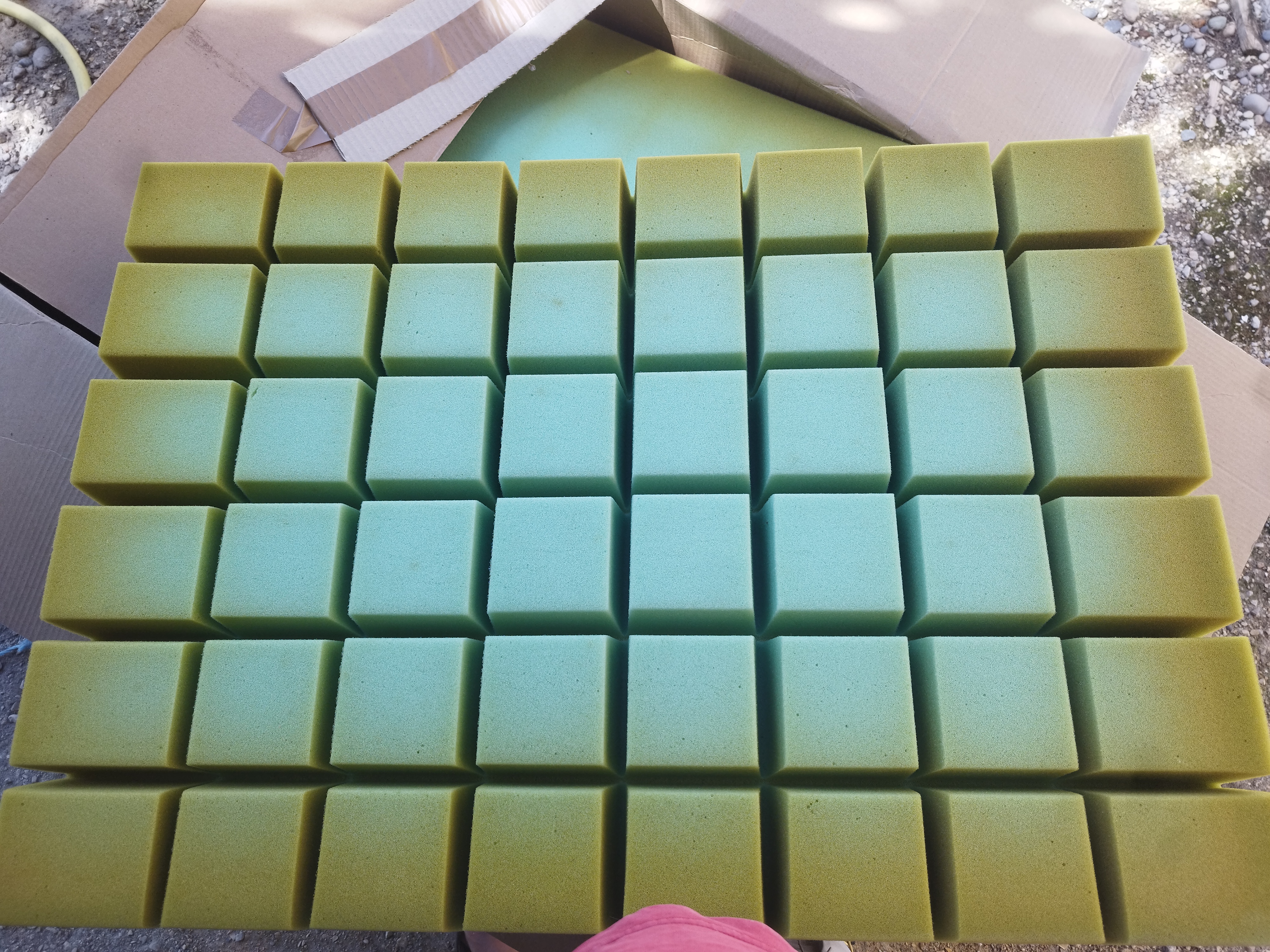 3 plaques mousse acoustique 