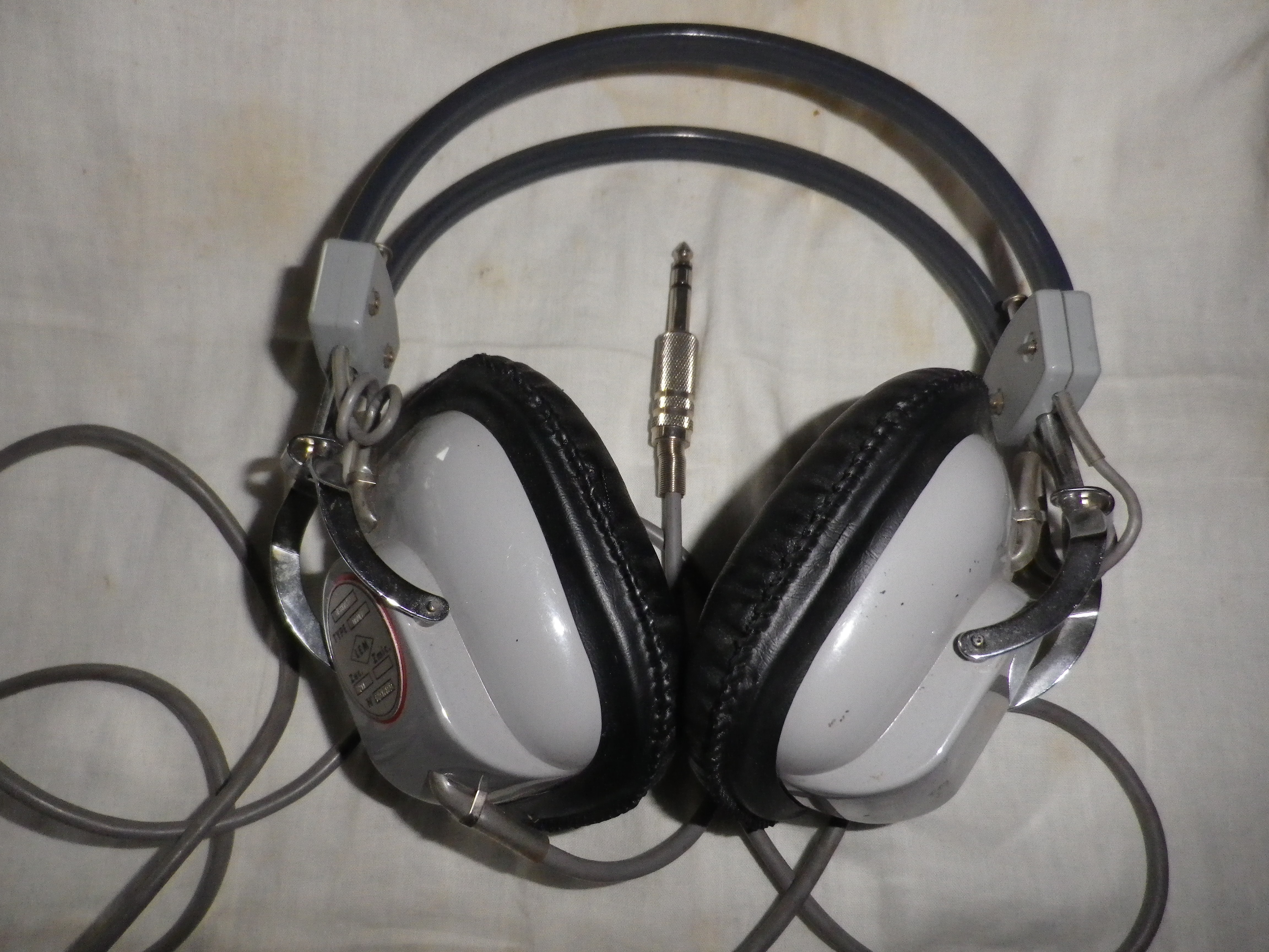 CASQUE HEADPHONE LEM DR80C MONO VINTAGE TYPE ORTF 70"