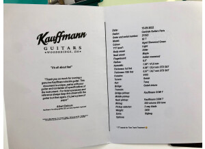 Kauffmann ’63 T