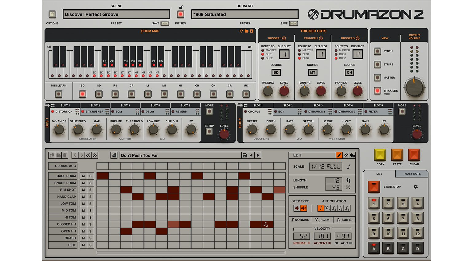 Drumazon 2 GUI