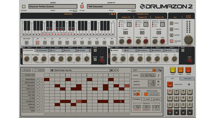 Drumazon 2 GUI Drumazon 2 GUI