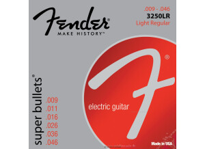 Fender 3250 Super Bullets Nickel-Plated Steel Guitar Strings