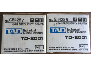 TAD (Technical Audio Devices Laboratories) TD-2001