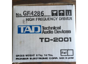 TAD (Technical Audio Devices Laboratories) TD-2001